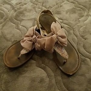 Material Girl cute ballerina looking sandals